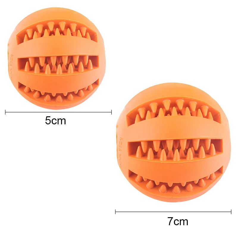 Interactive Rubber Dog Ball - 5cm/7cm