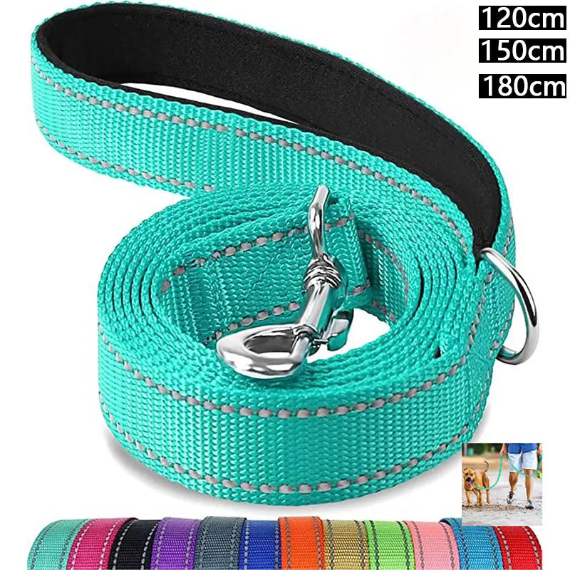 Reflective Dog Leash - 1.2/1.5/1.8m